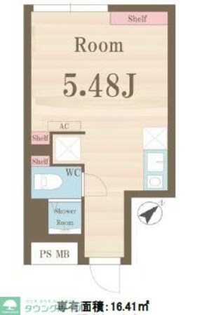 ゼーレ新小岩の物件間取画像